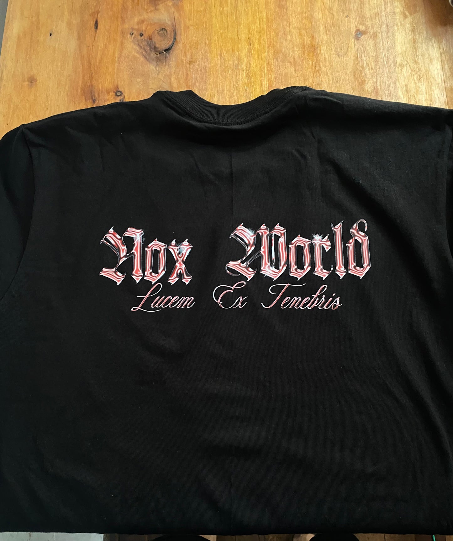 Nox Boxy Tee – Midnight Black, ENVIO GRATIS